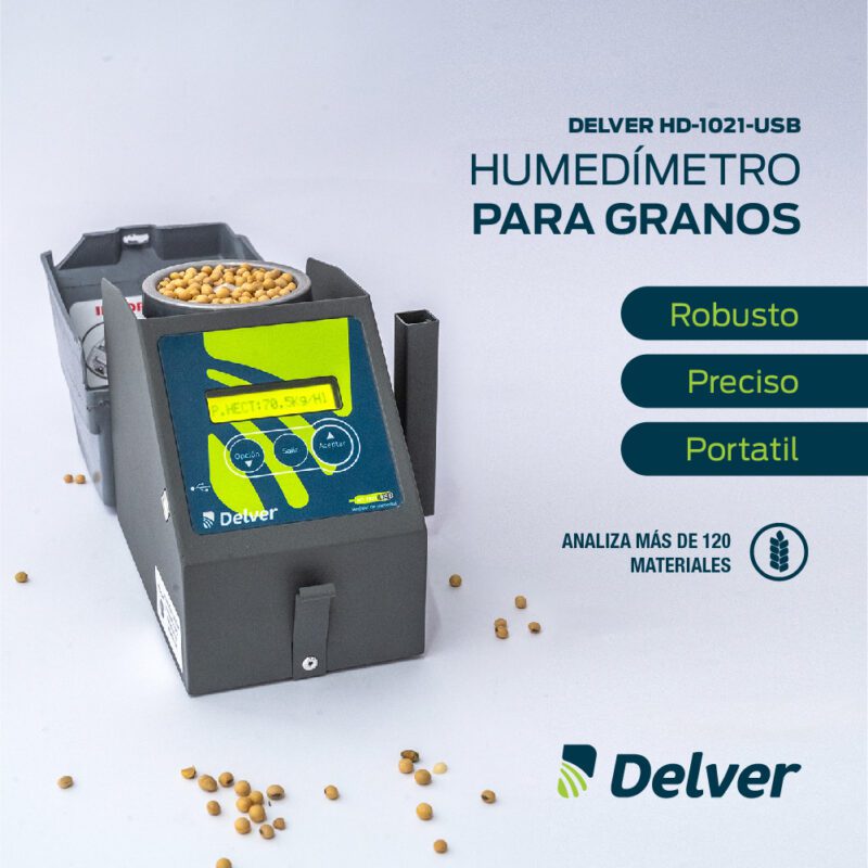 HUMEDIMETRO 1021 USB DELVER