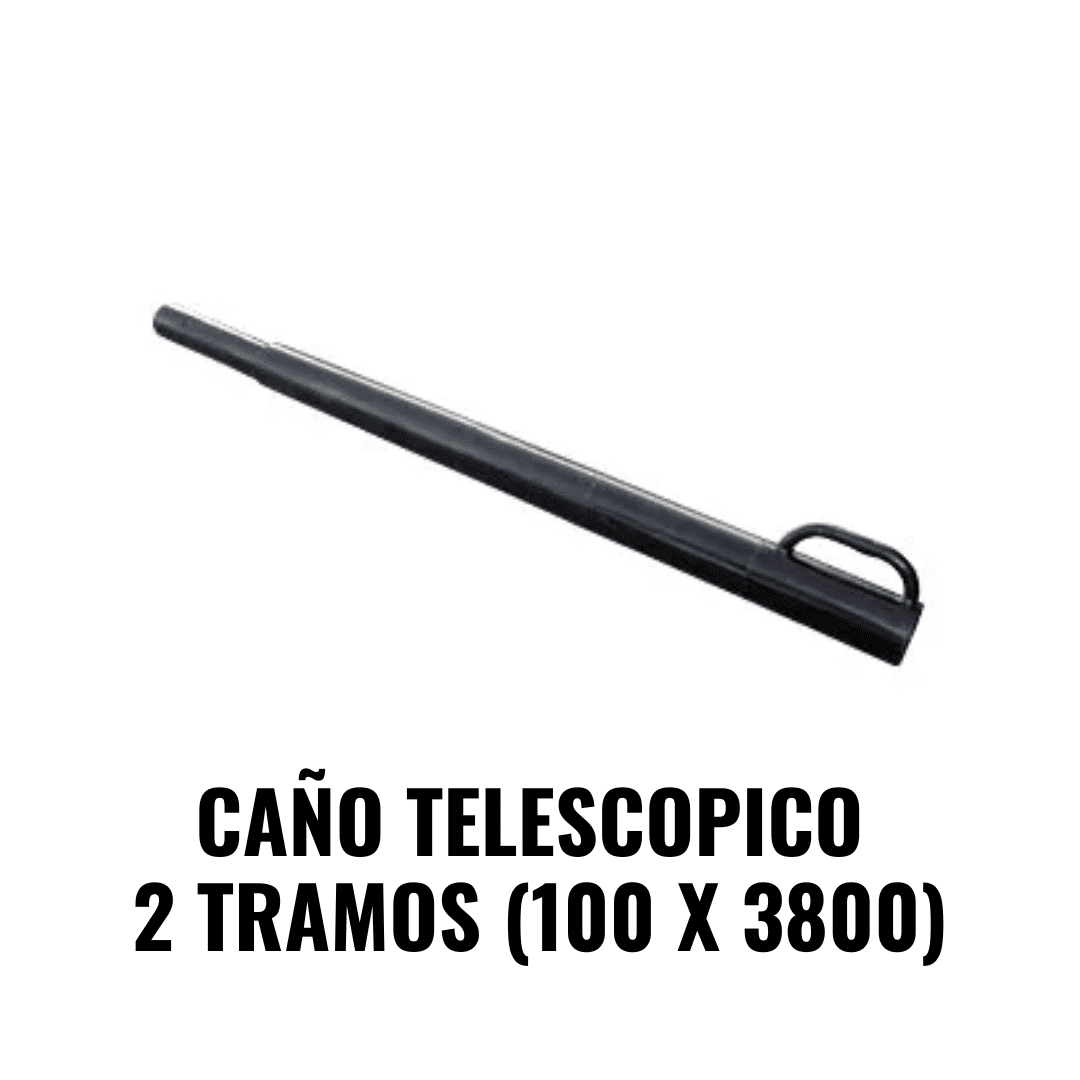 CAÑO TELESCOPICO 2 TRAMOS (Ø 100 X 3800 MM)
