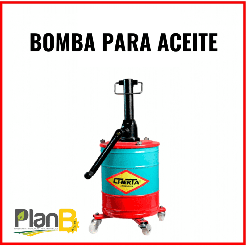 BOMBA PARA ACEITE PESADO A CREMALLERA