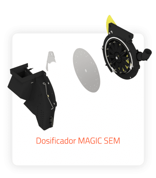 Dosificador MagicSem Neumatico