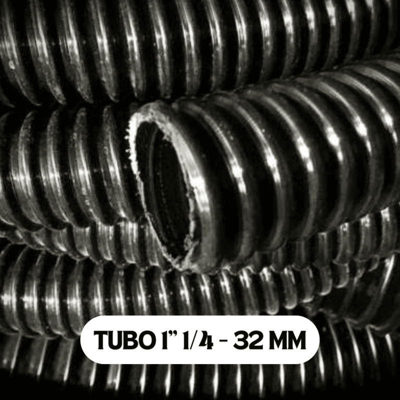 TUBO ASPIRANTE PARA SIEMBRA NEGRO 1″ 1/4 – 32 MM