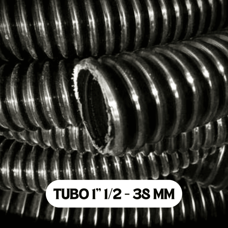 TUBO ASPIRANTE PARA SIEMBRA NEGRO 1″ 1/2 – 38 MM