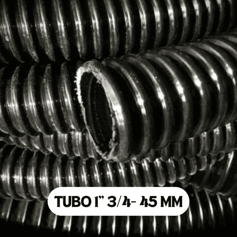 TUBO ASPIRANTE PARA SIEMBRA NEGRO 1″ 3/4 – 45 MM