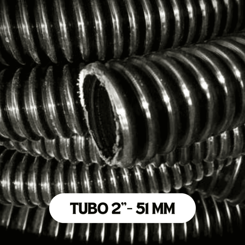 TUBO ASPIRANTE PARA SIEMBRA NEGRO 2″ – 51 MM