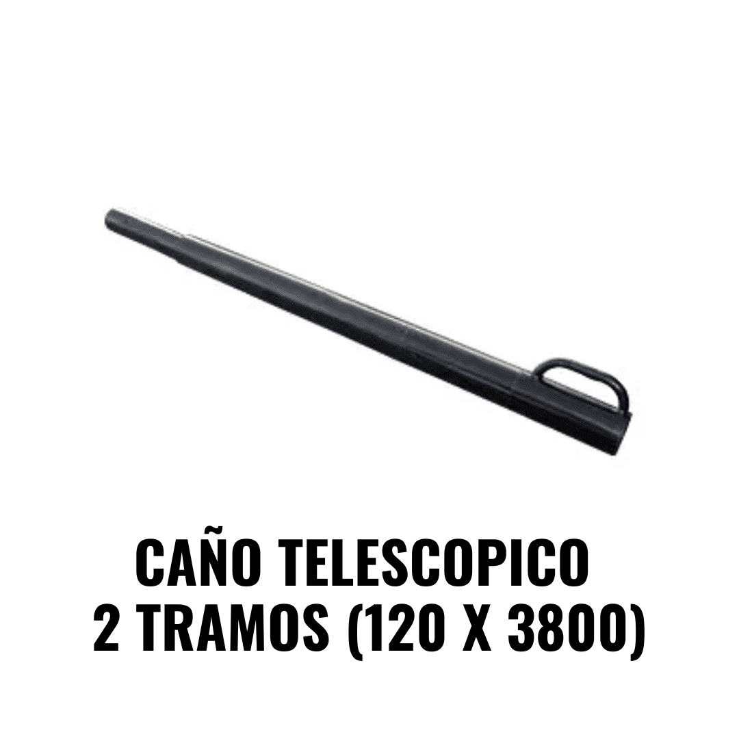 CAÑO TELESCOPICO 2 TRAMOS (Ø120 X 3800 mm.)