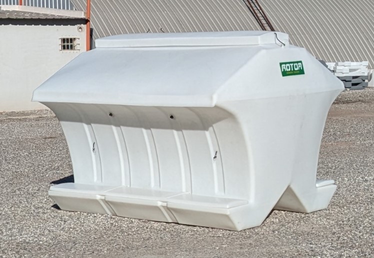 SILO COMEDERO AUTOCONSUMO HORIZONTAL - 4.500 KG